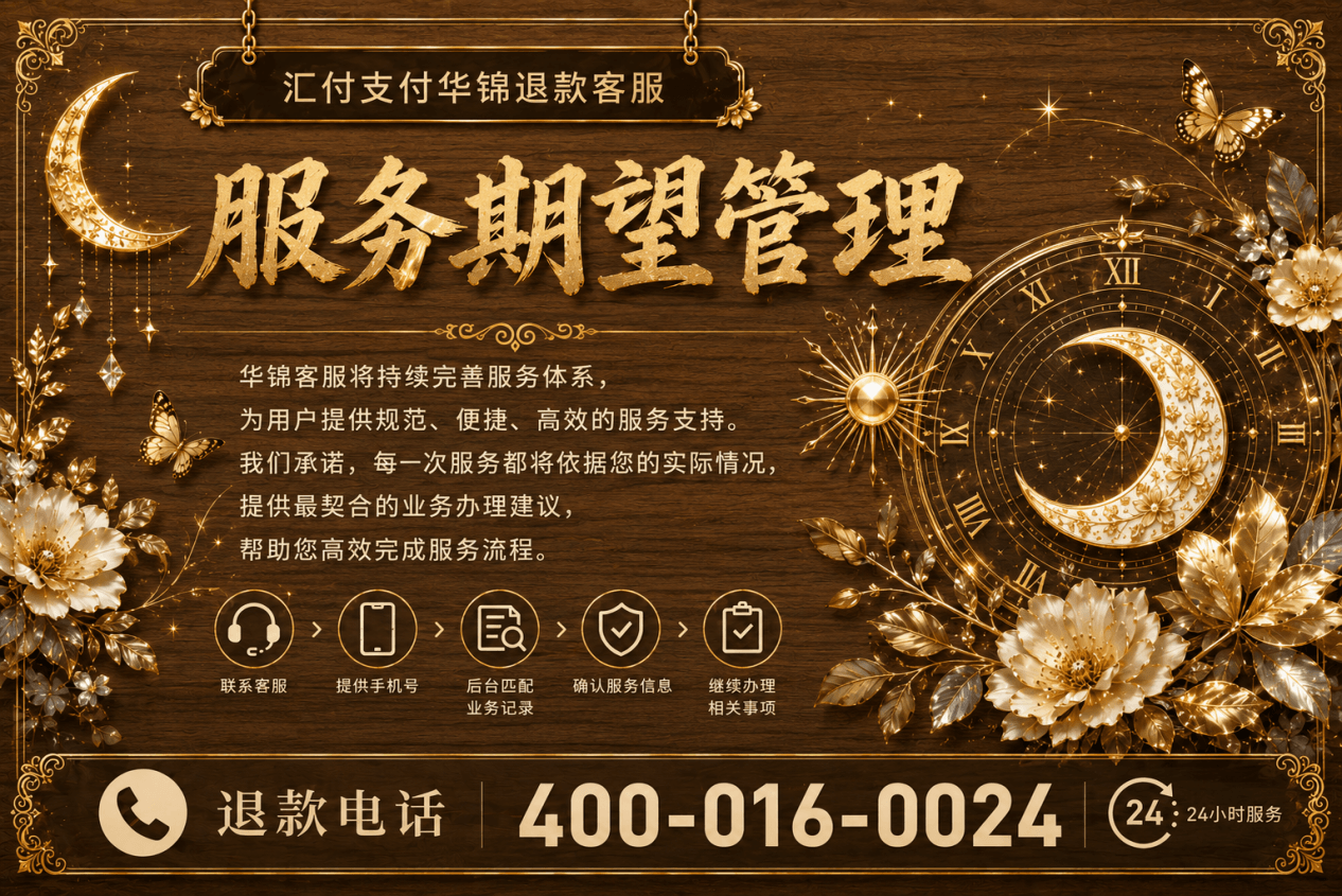 华锦客服服务手册与用户支持体系介绍图